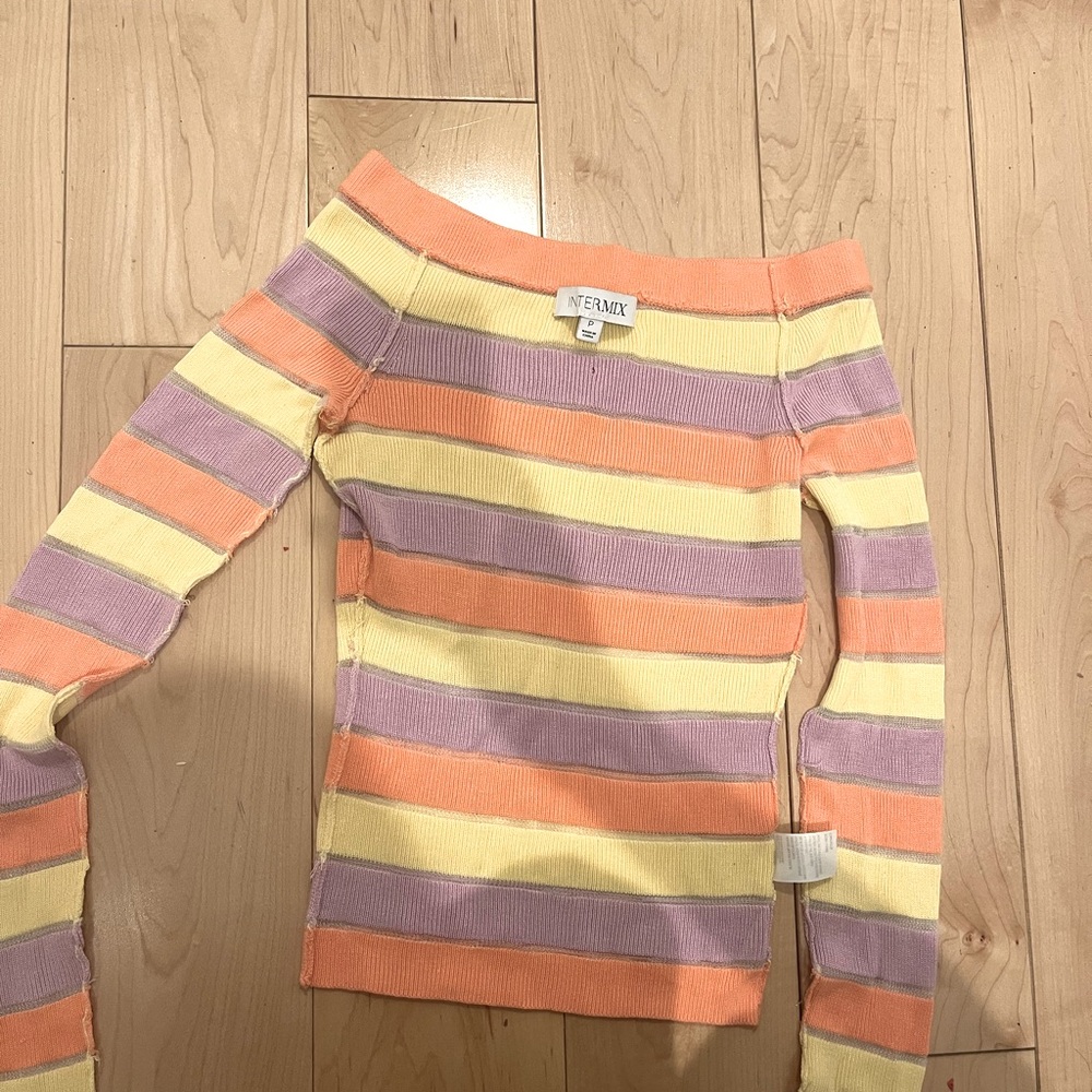Intermix summer knit sweater size P